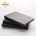 JINBAO fabrik liefern harte celuka schwarz forex kunststoff schaum pvc blatt